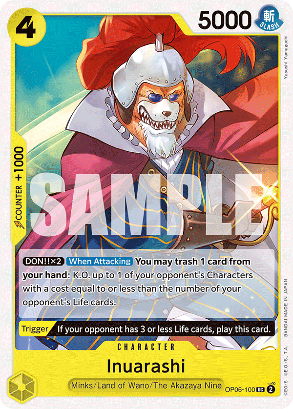 Inuarashi PRB-01 OP06-100