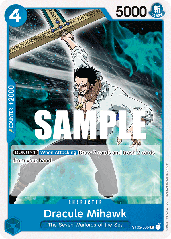 Dracule Mihawk PRB-01 ST03-005