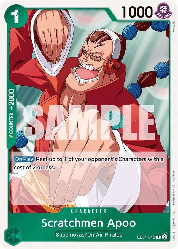 Scratchmen Apoo PRB-02 EB01-015