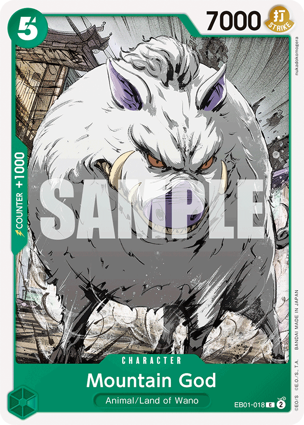 Mountain God PRB-02 EB01-018