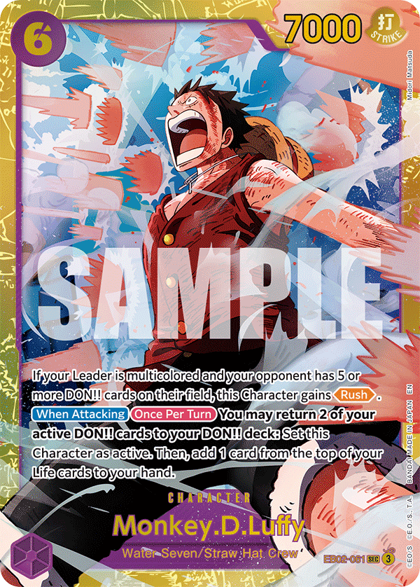 Monkey.D.Luffy PRB-02 EB02-061
