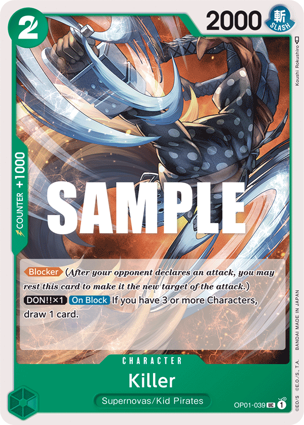 Killer PRB-02 OP01-039