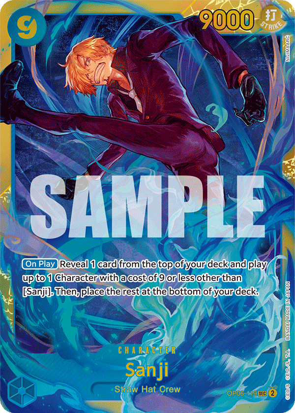 Sanji #OP06-119 — ONE PIECE CARD THE BEST vol.2 - PRB-02