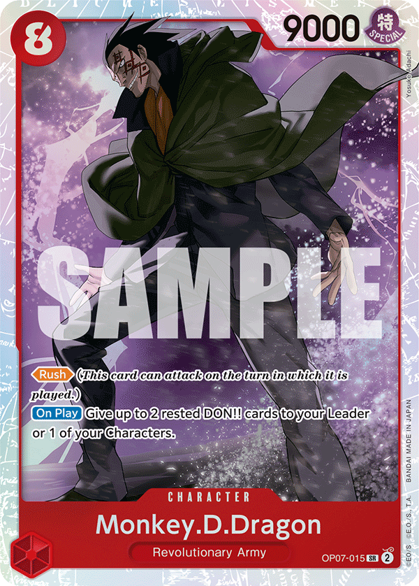 Monkey.D.Dragon PRB-02 OP07-015