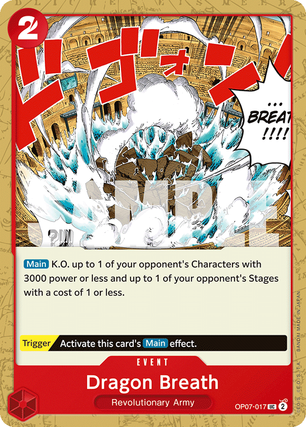 Dragon Breath PRB-02 OP07-017