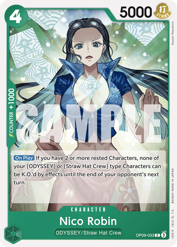 Nico Robin PRB-02 OP09-033
