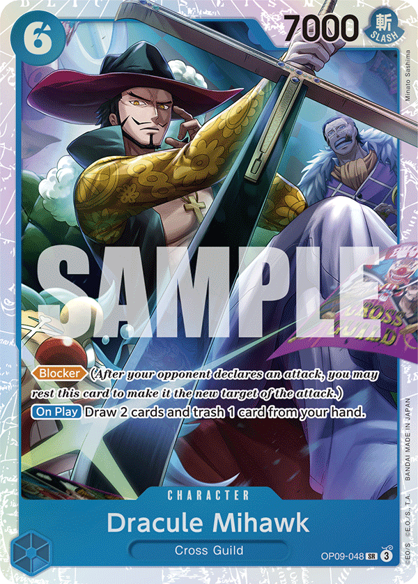 Dracule Mihawk PRB-02 OP09-048