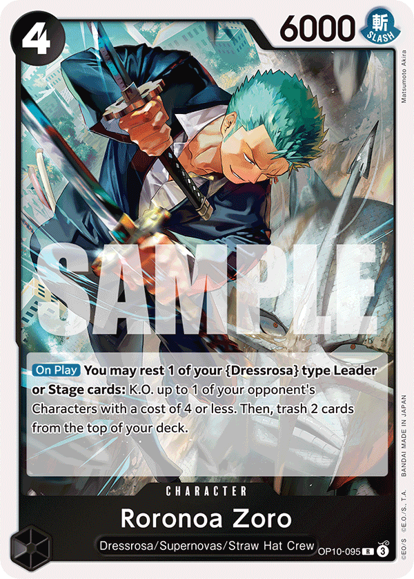 Roronoa Zoro PRB-02 OP10-095