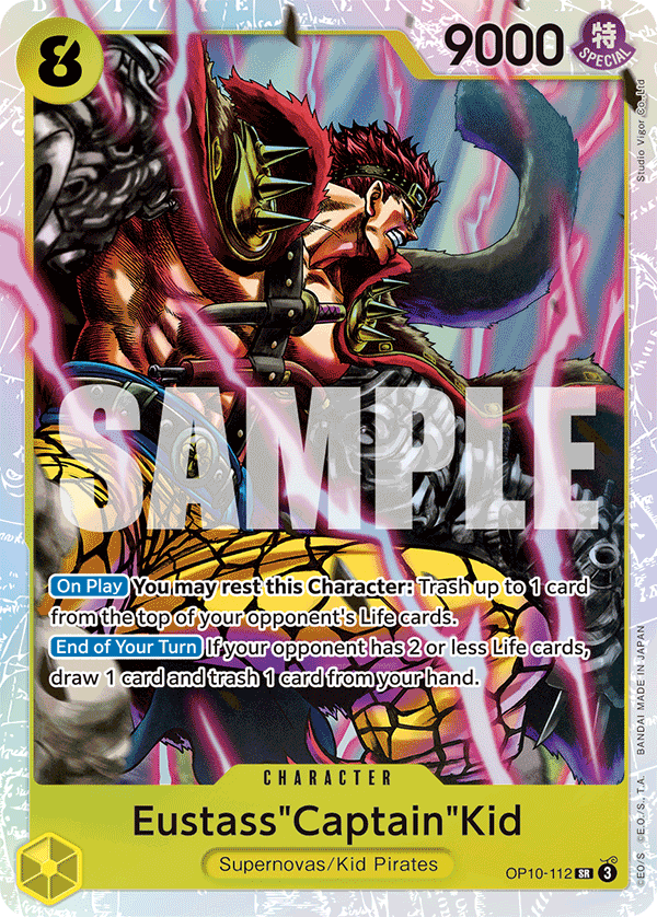 Eustass"Captain"Kid PRB-02 OP10-112