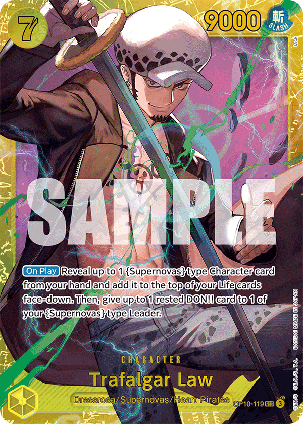 Trafalgar Law PRB-02 OP10-119
