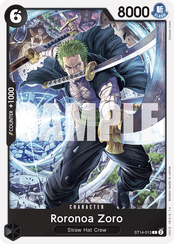 Roronoa Zoro PRB-02 ST14-013