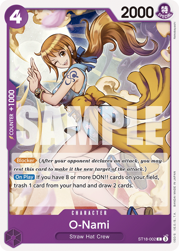 O-Nami PRB-02 ST18-002