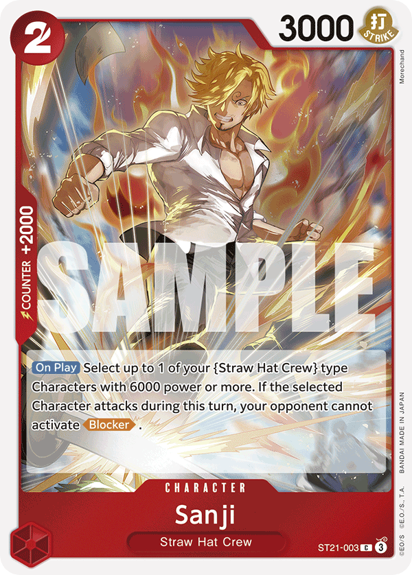Sanji PRB-02 ST21-003
