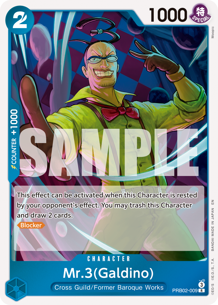 Mr.3(Galdino) PRB-02 PRB02-009