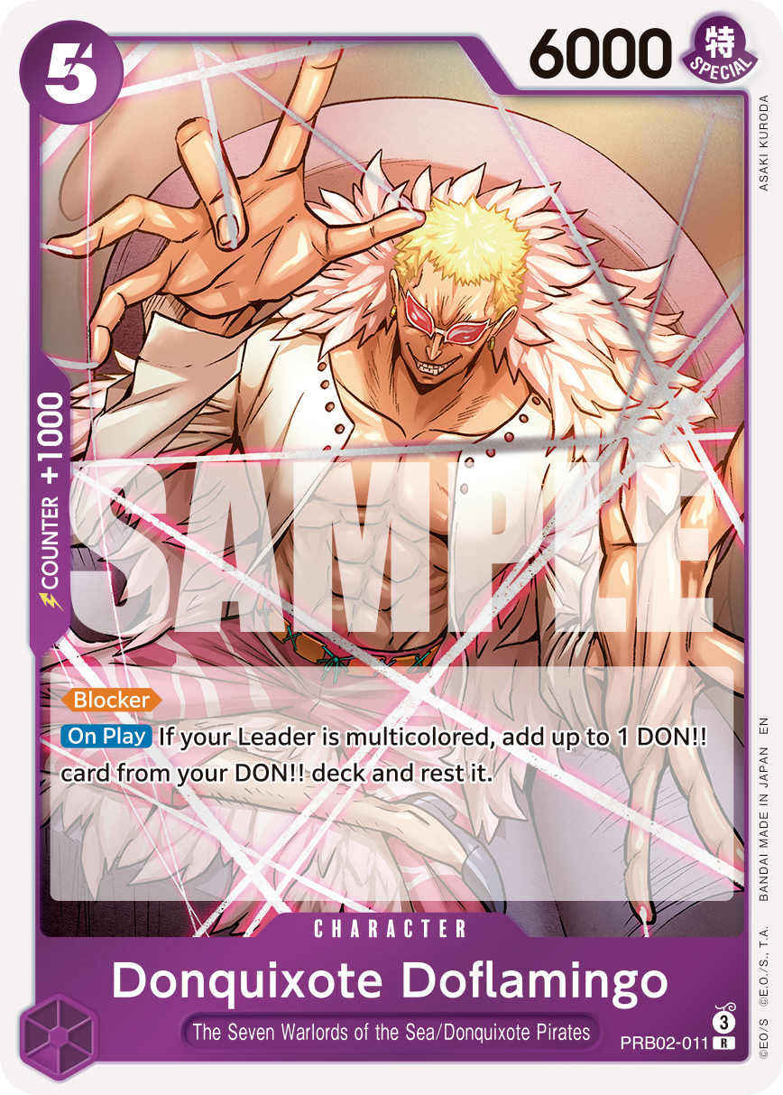 Donquixote Doflamingo PRB-02 PRB02-011