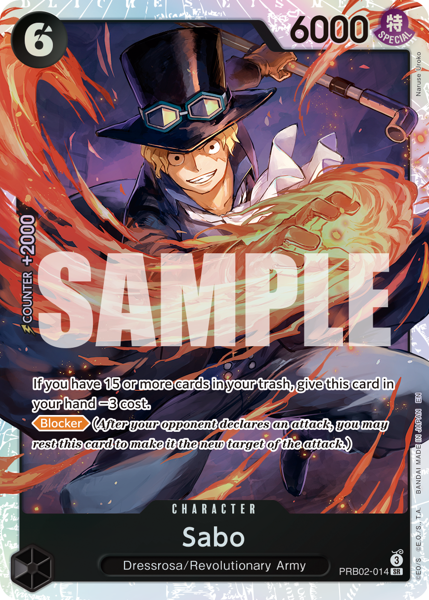 Sabo #PRB02-014 — ONE PIECE CARD THE BEST vol.2 - PRB-02