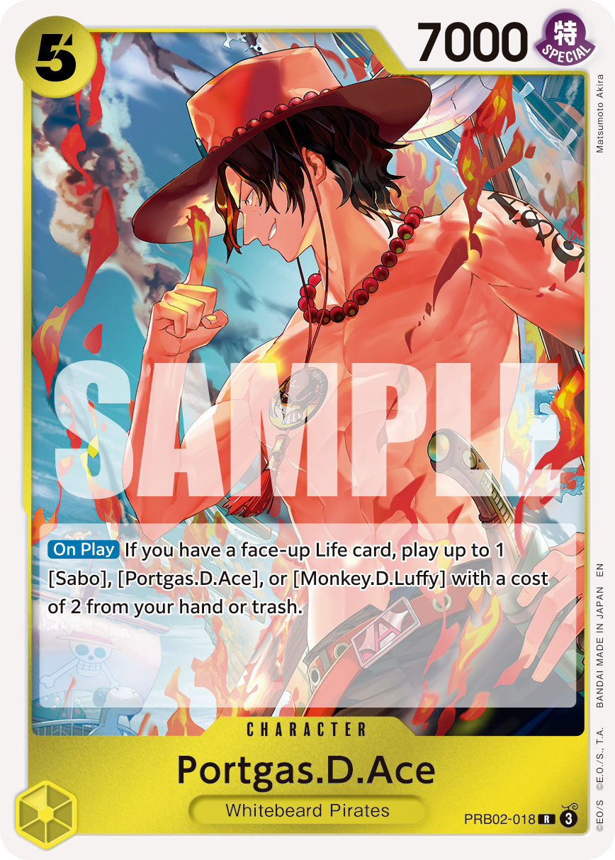 Portgas.D.Ace PRB-02 PRB02-018