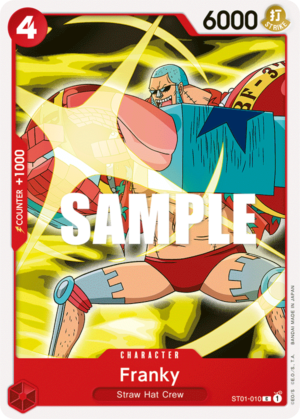 Franky #ST01-010 — Straw Hat Crew - ST-01