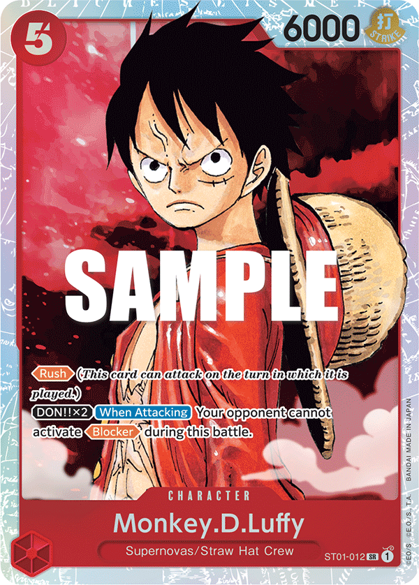 Monkey.D.Luffy ST-01 ST01-012