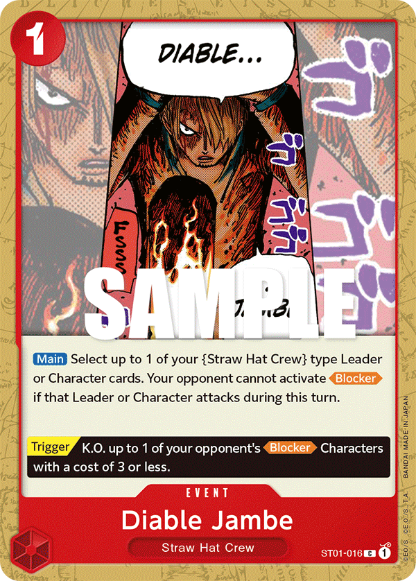 Diable Jambe ST-01 ST01-016