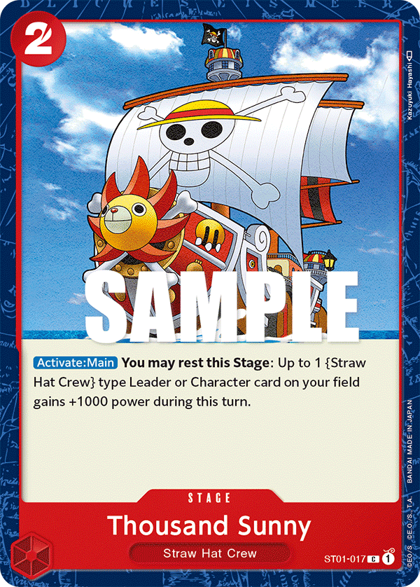 Thousand Sunny ST-01 ST01-017