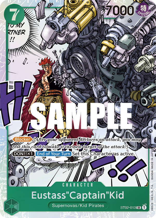 Eustass"Captain"Kid ST-02 ST02-013