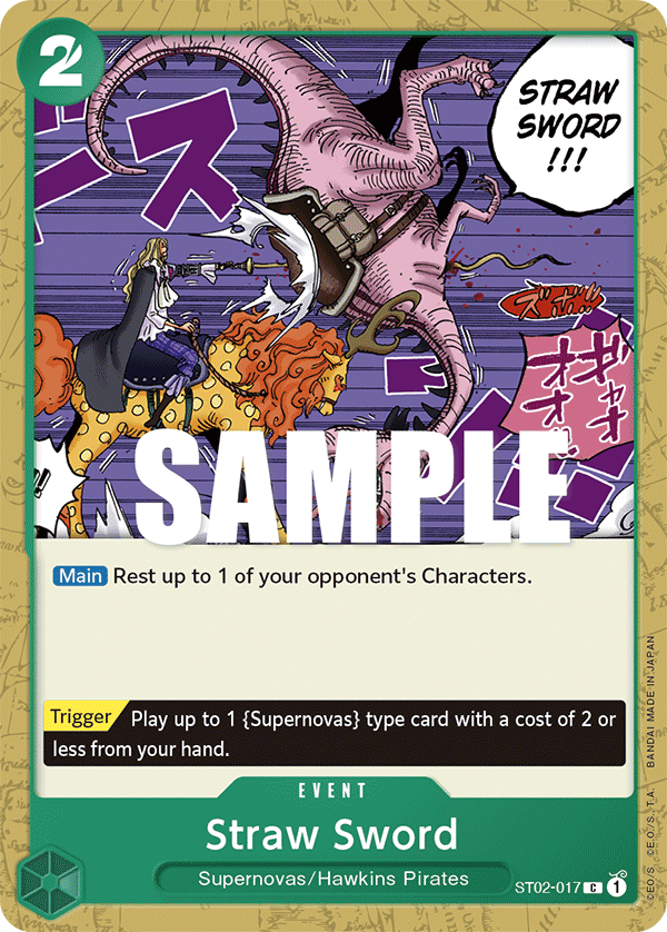 Straw Sword ST-02 ST02-017