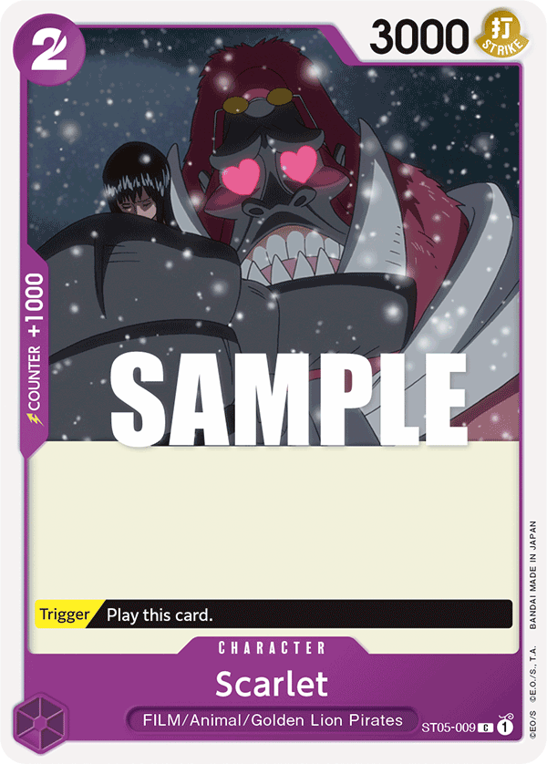 Scarlet ST-05 ST05-009