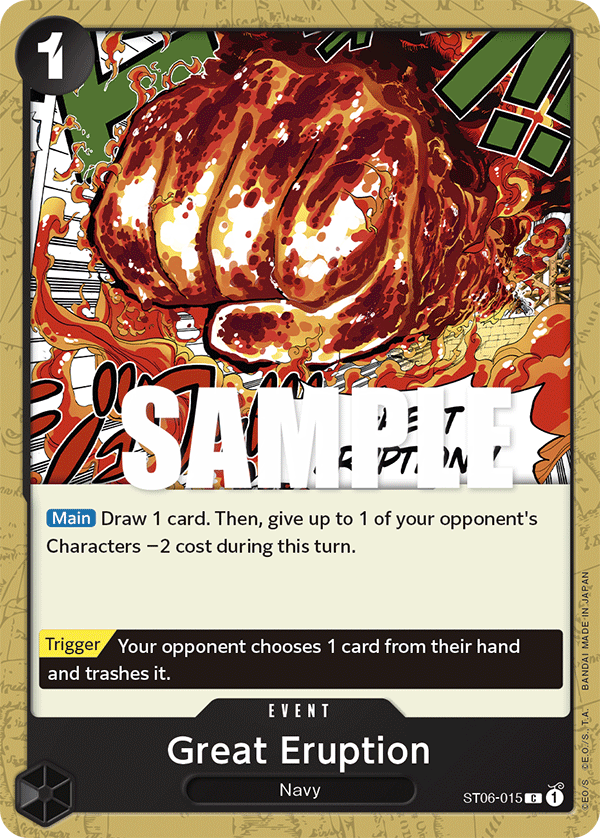 Great Eruption #ST06-015 — Absolute Justice - ST-06
