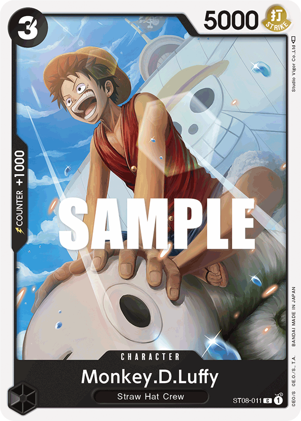 Monkey.D.Luffy ST-08 ST08-011