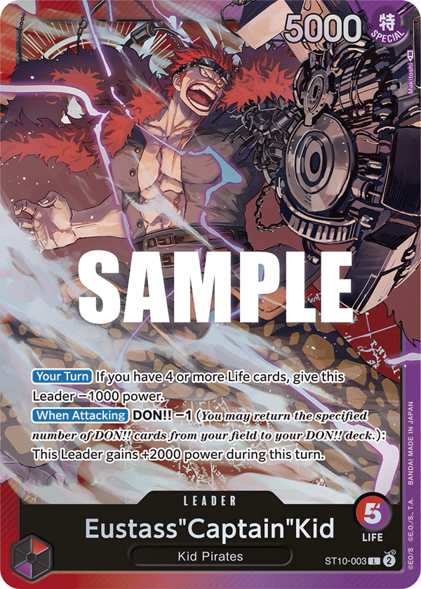 Eustass"Captain"Kid ST-10 ST10-003