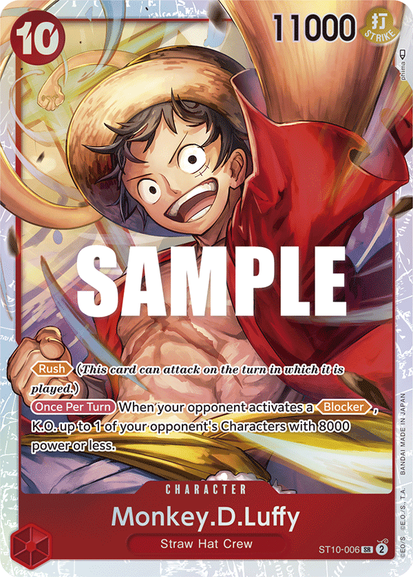 Monkey.D.Luffy — The Three Captains - ST-10