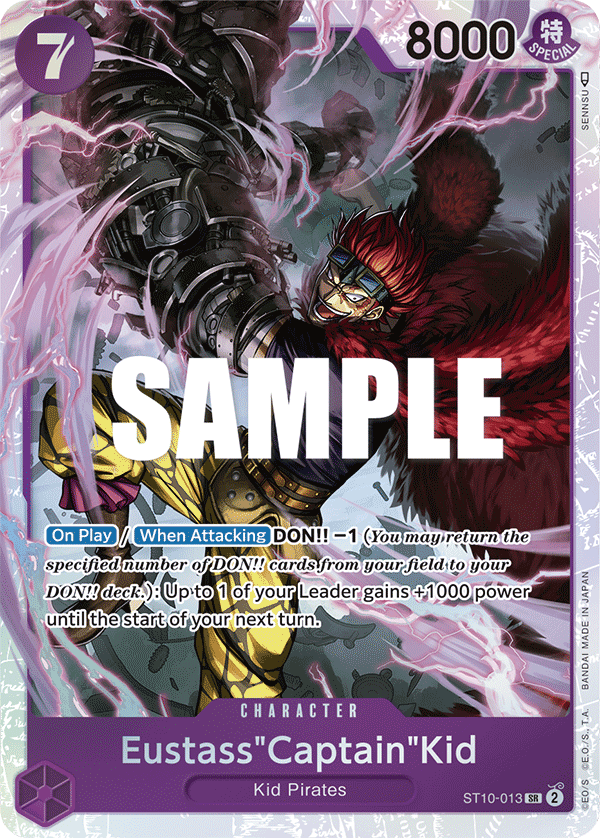 Eustass"Captain"Kid ST-10 ST10-013