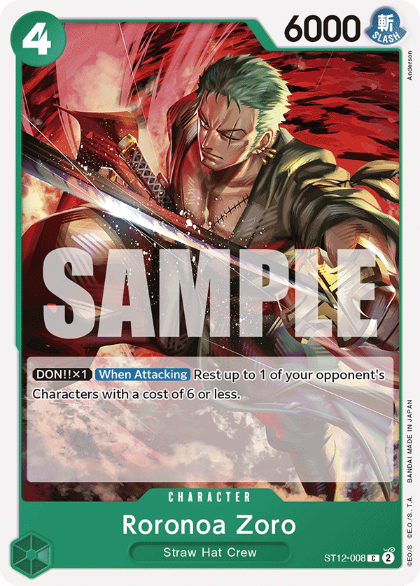 Roronoa Zoro ST-12 ST12-008
