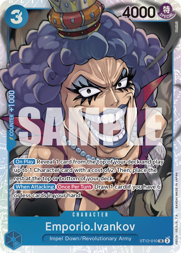 Emporio.Ivankov — Zoro and Sanji - ST-12