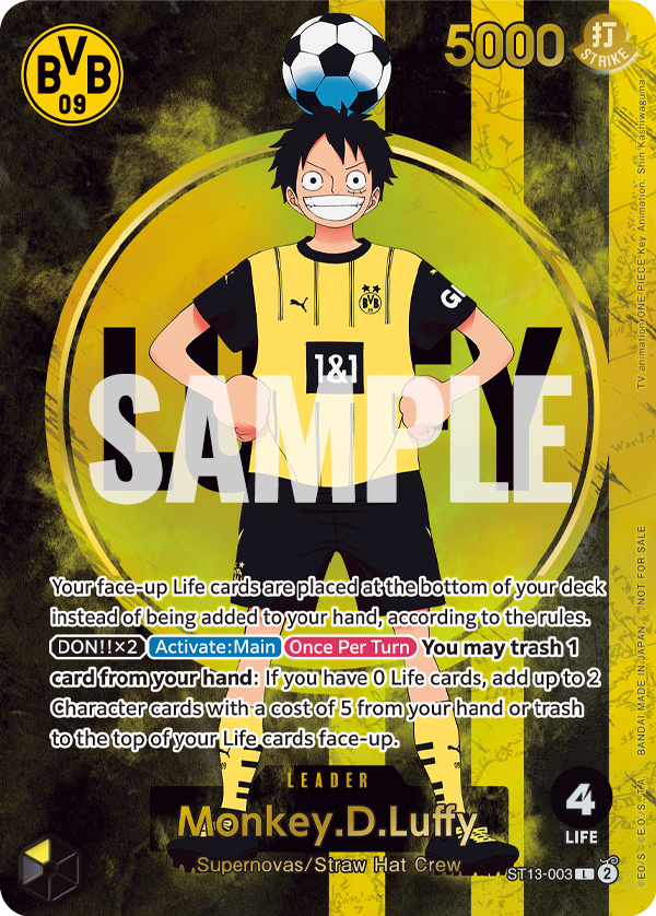 Monkey.D.Luffy — Special Alt Art ST-13 ST13-003