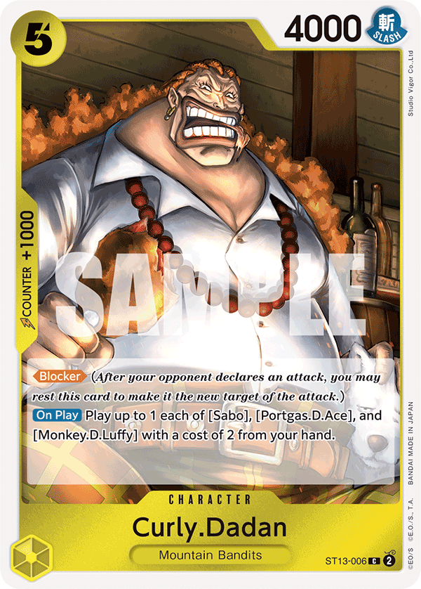 Curly.Dadan #ST13-006 — The Three Brothers - ST-13