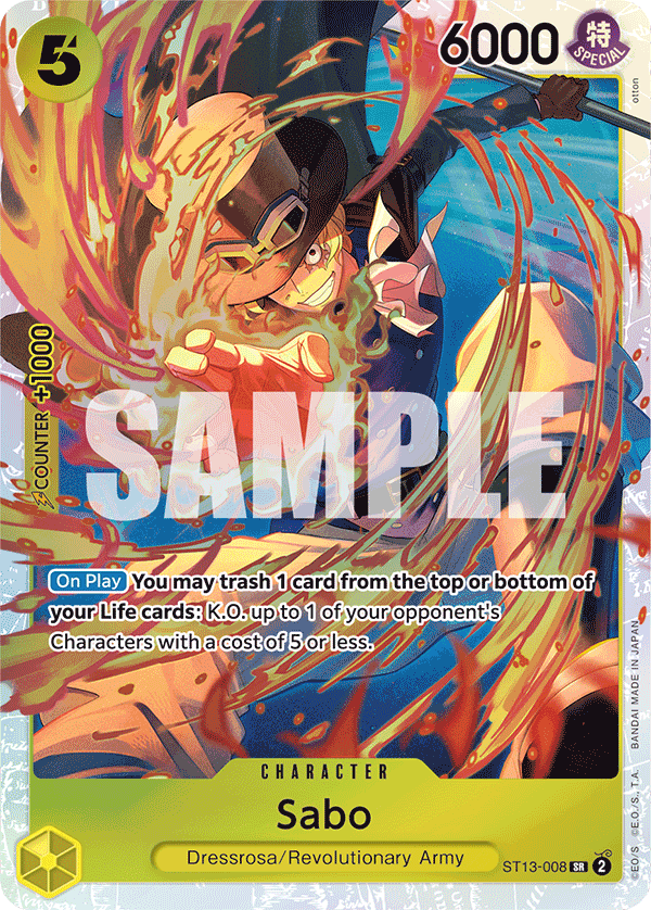 Sabo #ST13-008 — The Three Brothers - ST-13
