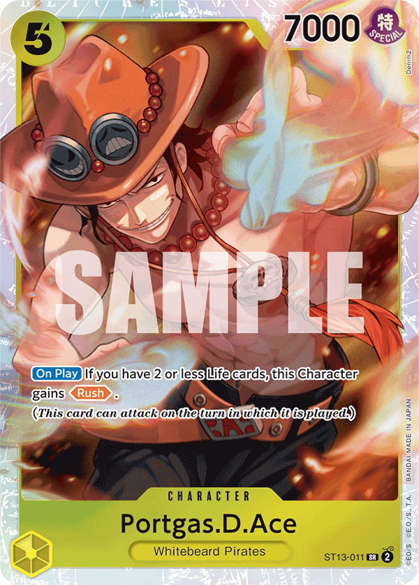 Portgas.D.Ace #ST13-011 — The Three Brothers - ST-13