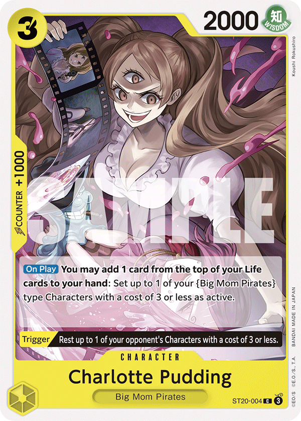 Charlotte Pudding #ST20-004 — Yellow Charlotte Katakuri - ST-20