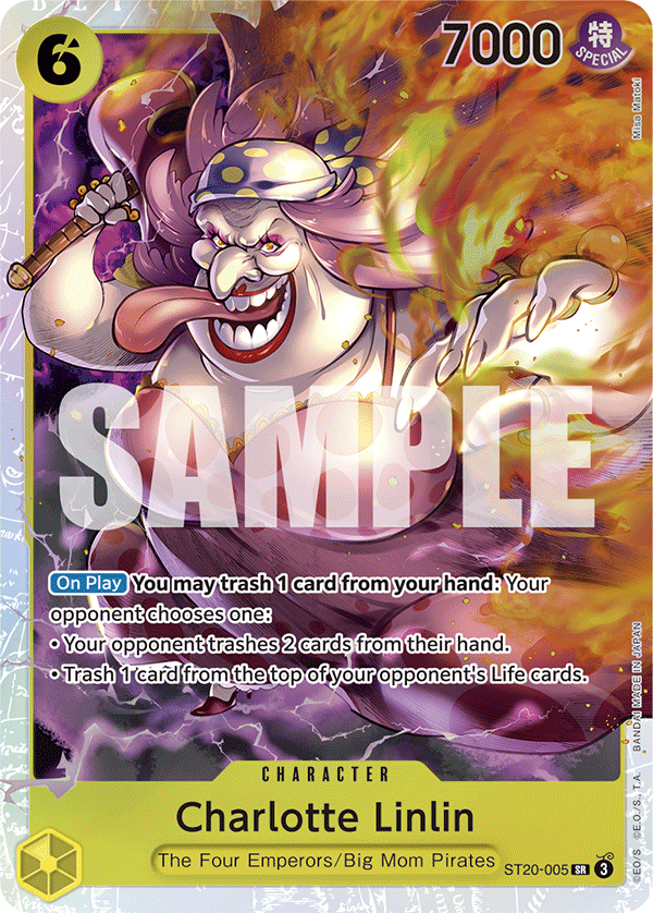 Charlotte Linlin #ST20-005 — Yellow Charlotte Katakuri - ST-20