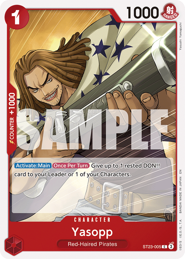 Yasopp #ST23-005 — RED Shanks - ST-23