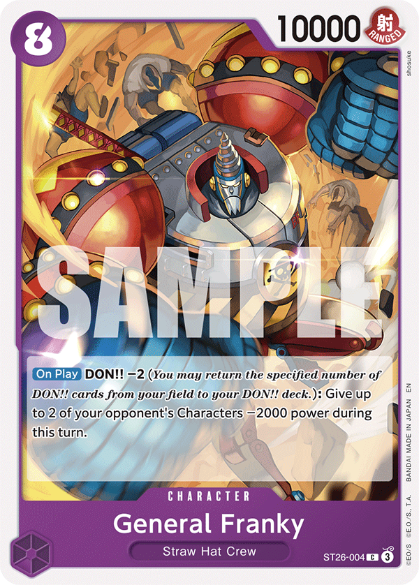 General Franky ST-26 ST26-004