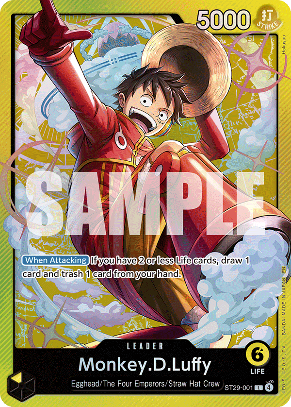 Monkey.D.Luffy ST-29 ST29-001
