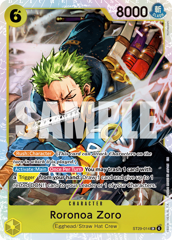 Roronoa Zoro ST-29 ST29-014