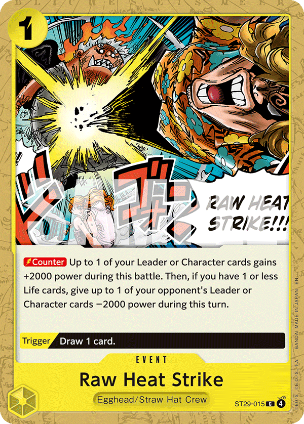 Raw Heat Strike ST-29 ST29-015
