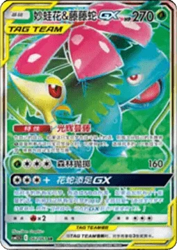 Venusaur & Snivy GX CSM25 062