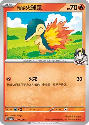 Ethan's Cyndaquil CSV10 028