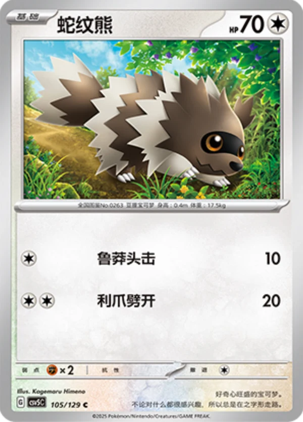 Zigzagoon CSV5 105
