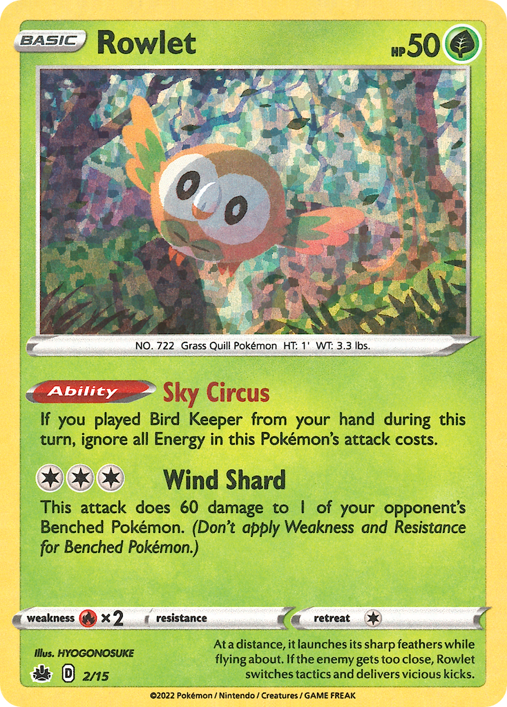 Rowlet #2 — McDonald's Match Battle 2022